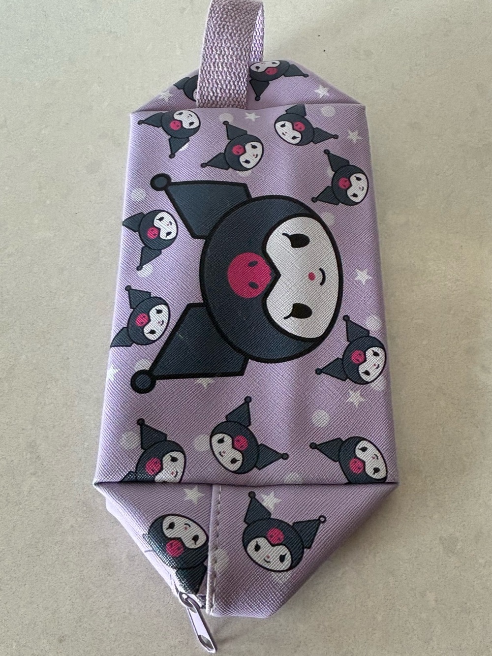 🎃3/$15🎃Kuromi Lilac Cosmetic Bag-Sanrio & Friends
